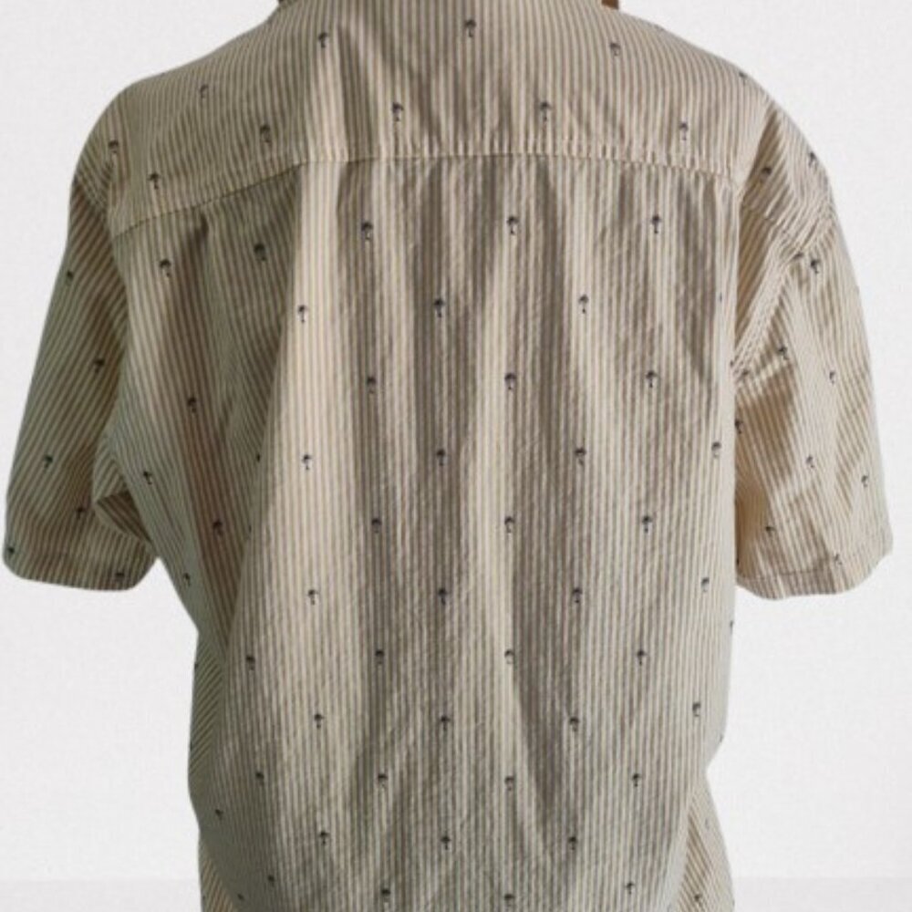 Goodfellow and Company Short Sleeve Men's Buttoned Down Dress Shirt Men's Size L - Picture 2 of 7